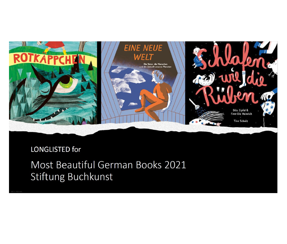 3 Titles Longlisted for Most Beautiful German Book