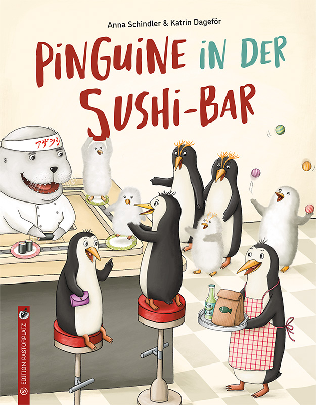 Penguins at the Sushi Bar